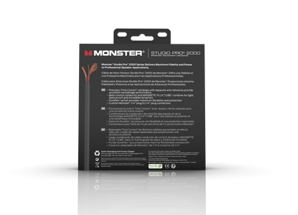 Monster Studio Pro Speaker Cable