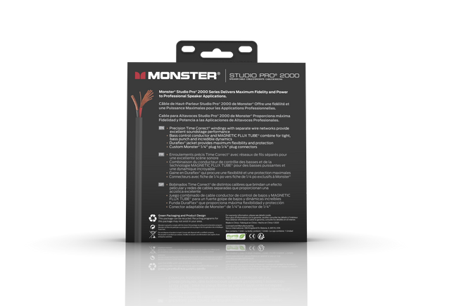 Monster Studio Pro Speaker Cable