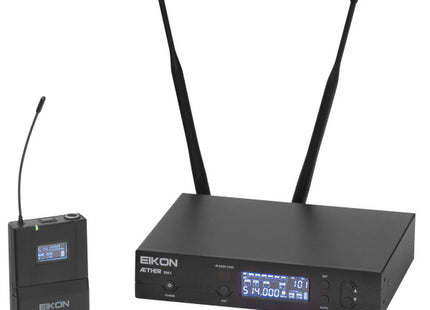 Eikon PLL UHF WIRELESS BODYPACK MICROPHONE SYSTEM (823-865 MHZ) AETHERRM1HD