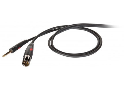 DH Unbalanced Cable Gold series  Ø 6,3 mm mono / XLR 3P male DHG220LU