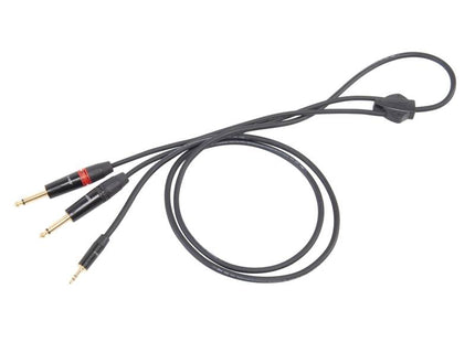 DH ONEHERO Series Insert cable Ø 3.5 mm stereo jack - 2 * 6.3 mm mono jack DHS545LU