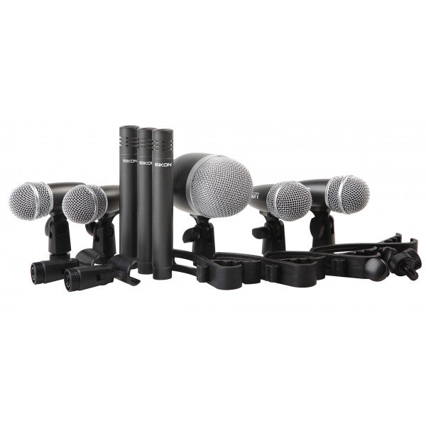 Eikon 8-Piece Drum Microphone Kit with Case DMH8XL