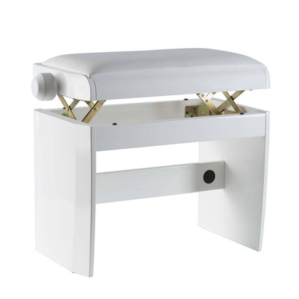Dexibell Benches White Satin
