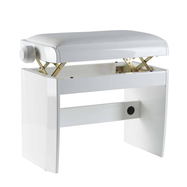 Dexibell Benches White Polished