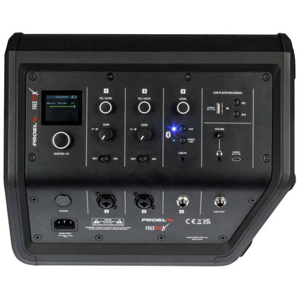 Proel Sound systems FREE PRO X All in one battery powered PA system with APP control