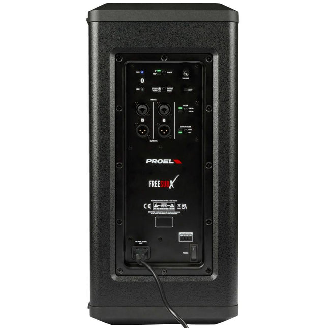 Proel Sound systems FREESUBX - PORTABLE BATTERY POWERED ACTIVE SUBWOOFER 2X8