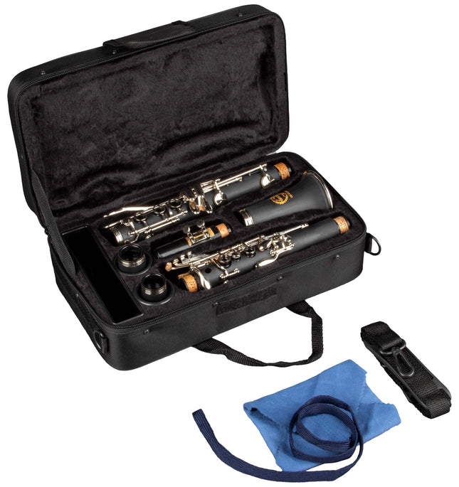 School Bb Clarinet + BG accessories kit GR SCL360BUNDLE