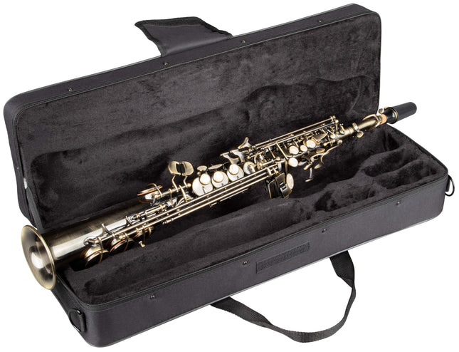 School Soprano Sax antique finish GR SSP830