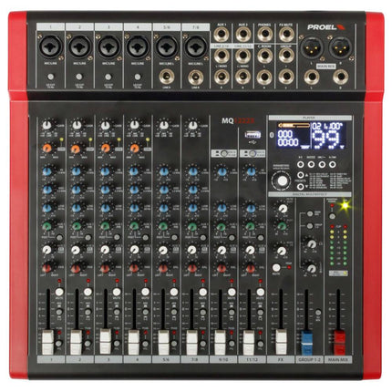 Proel Sound systems MQ series Mixer MQ1222X