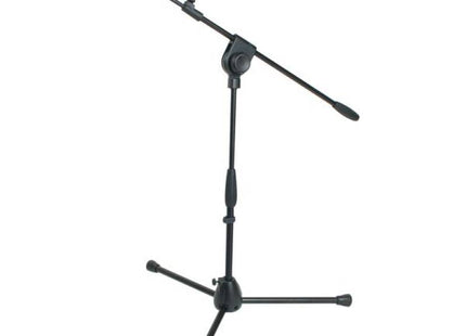 Proel Stage Professional "low-profile" microphone stand with telescopic boom PRO281BK