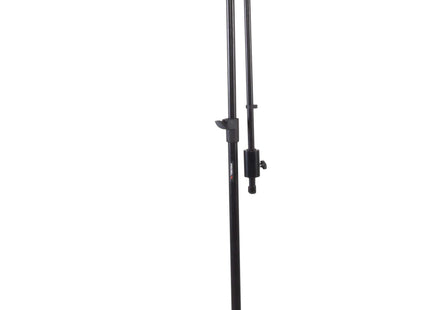 Proel Stage Professional large dimension microphone stand with telescopic boom large and Ø 50 mm swivel castors with brake PRO400