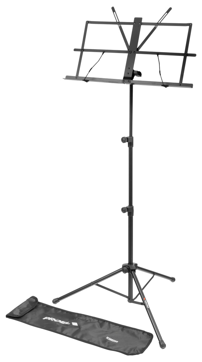 Proel Stage Music stand with 3-section adjustable height RSM295
