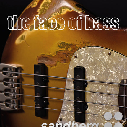Sandberg Book "The Face of Bass" 40 Years Sandberg Guitars