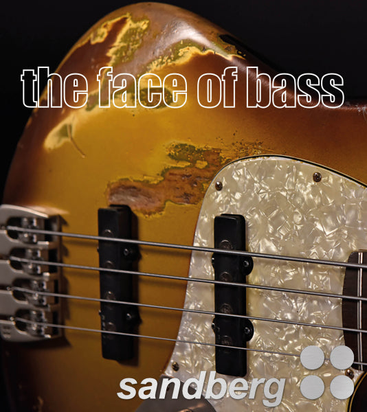 Sandberg Book "The Face of Bass" 40 Years Sandberg Guitars