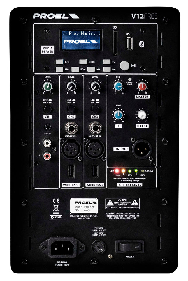 Proel Sound systems V12 Free