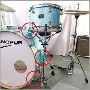 Canopus Flat base snare stand