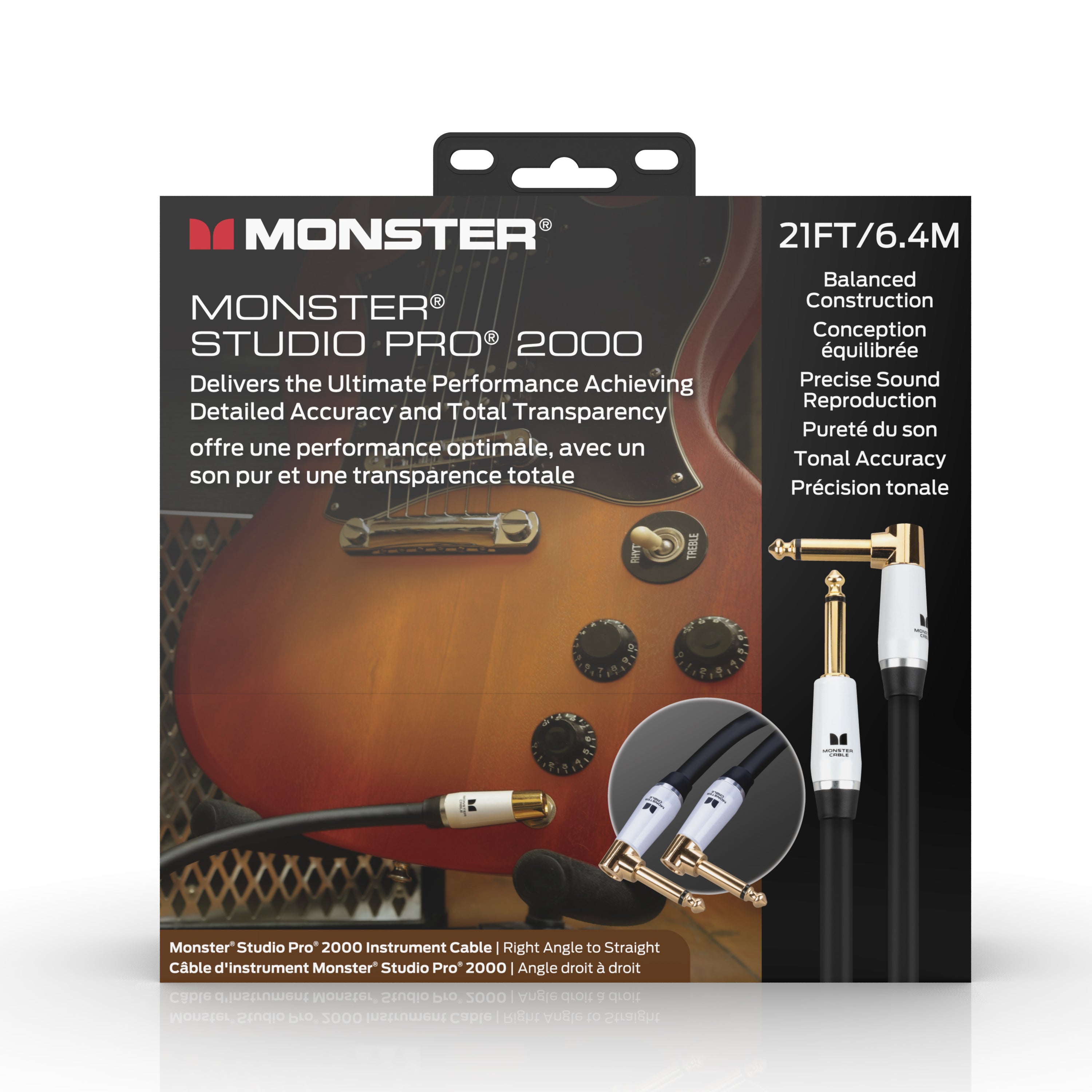Monster Studio Pro 2000 Instrument Cable – TH MUSIC